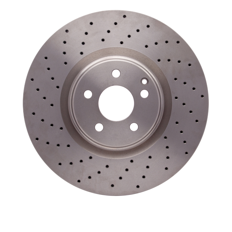 Mercedes-Benz C63 AMG Brake Rotor (1) - Front - R1 Concepts - Drilled - `08-`21 Mercedes-Benz C63 AMG Brake Rotor (1) - Front - R1 Concepts - Drilled - `08-`21